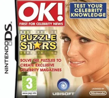 OK! - First for Celebrity News - Puzzle Stars (Europe) box cover front